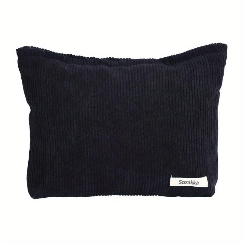 Canvas Makeup Bag Large Capacity Travel Toiletry Organizer