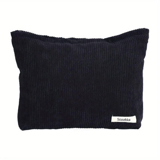 Canvas Makeup Bag Large Capacity Travel Toiletry Organizer