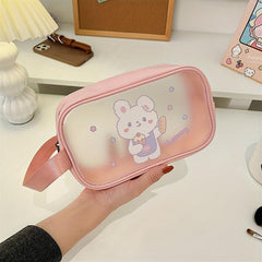 Cartoon Toiletry Bag PVC Waterproof Makeup Cosmetic Travel Organizer