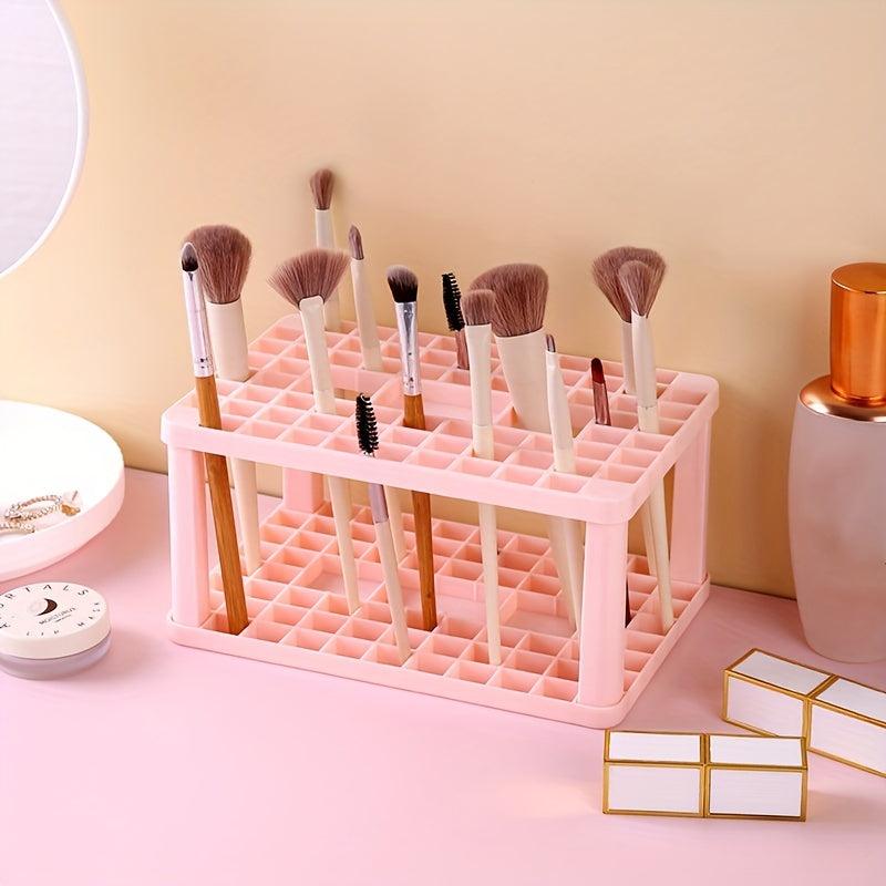 2pcs Makeup Brush Storage Racks Brush Organizer Holder Desk Stand