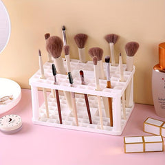 2pcs Makeup Brush Storage Racks Brush Organizer Holder Desk Stand