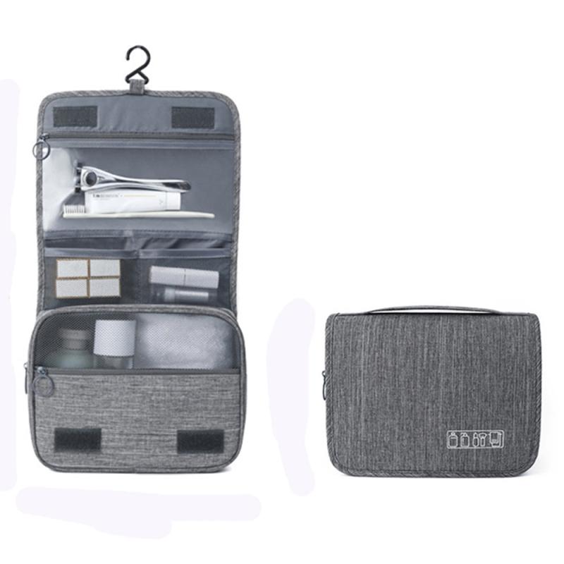 Large Capacity Hanging Toiletry Bag for Organized Travel
