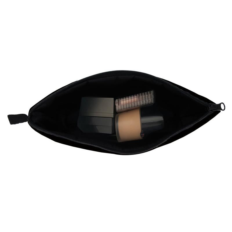 Eye Printed Cosmetic Pouch for Women - Roomy Makeup Bag with Zipper