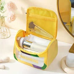 Clear Makeup Toiletry Bag Portable Cosmetic Organizer Bag
