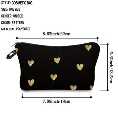 Heart Shape Makeup Bag Waterproof Portable Gift