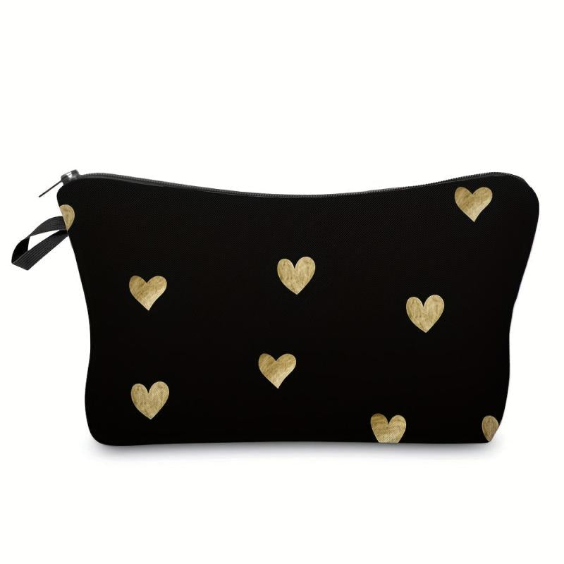Heart Shape Makeup Bag Waterproof Portable Gift