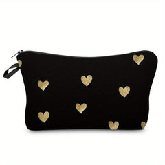 Heart Shape Makeup Bag Waterproof Portable Gift