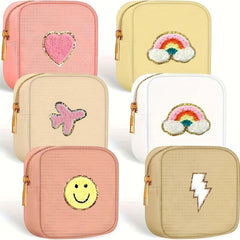 Preppy Patch Period Bag Sanitary Napkin Organizer
