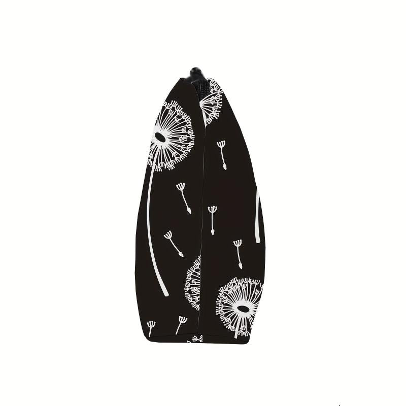 Dandelion Pattern Waterproof Makeup Bag for Teens
