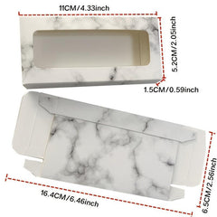 5 Pcs False Eyelash Storage Box Portable Empty Eyelash Packaging