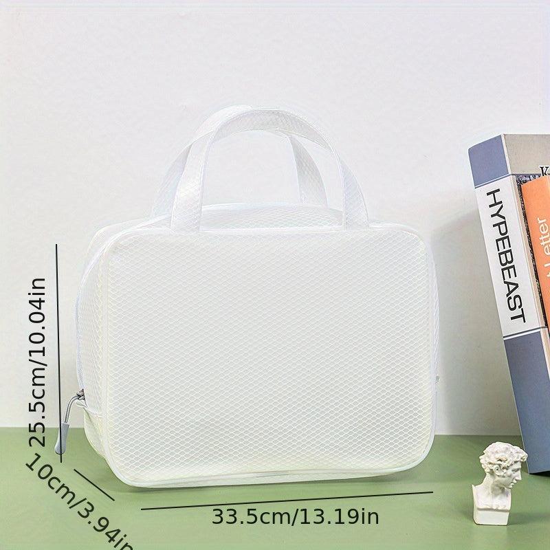 Waterproof Travel Toiletry Bag for Women Portable Makeup Pouch with Zipper
