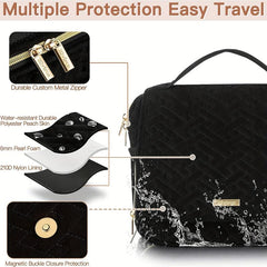 Women's Travel Toiletry Bag Makeup Organizer Waterproof Dopp Kit