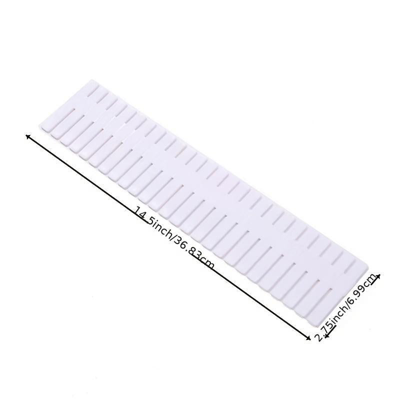 8 PCS Adjustable Drawer Dividers Organizer For Underwear Socks Belt