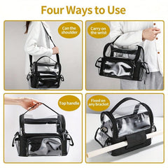 Makeup Brush Bag Stand Up Dust Large Capacity Makeup Brush Holder