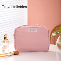 2pcs Travel Makeup Bag Cosmetic Case For Women And Girls