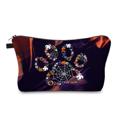 Skull Pattern Makeup Bags Waterproof Toiletry Pouch Halloween Gift