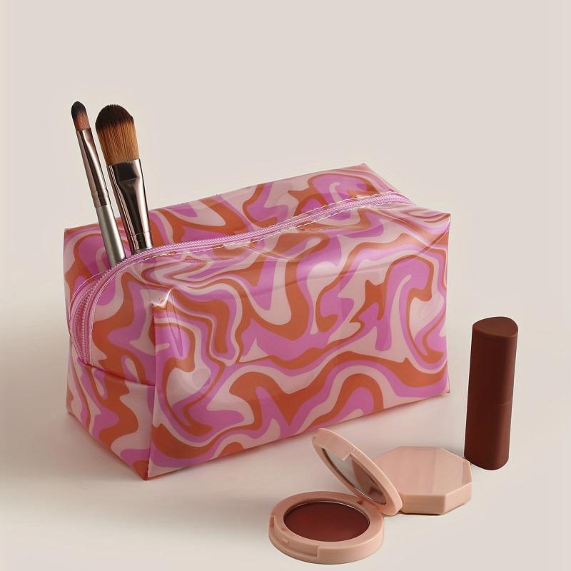 Large Capacity Makeup Bag Zipper Pouch for Travel and Organization