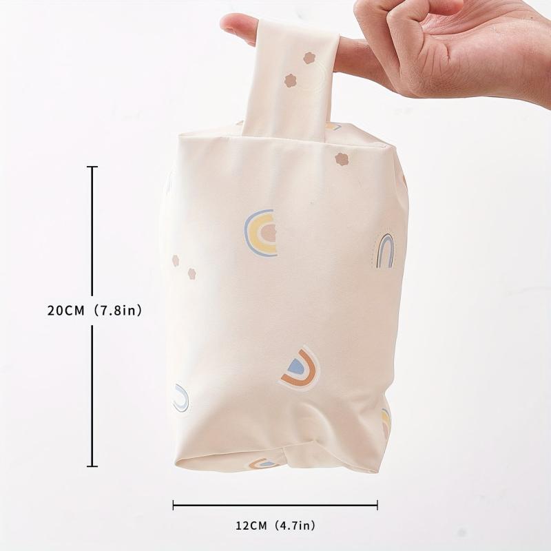 Portable Cosmetic Bag with Zipper Toiletry Wash Bag