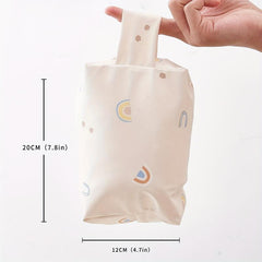 Portable Cosmetic Bag with Zipper Toiletry Wash Bag