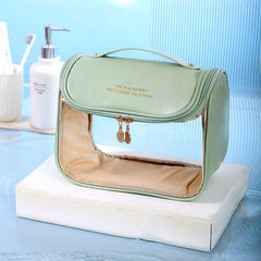 Large Capacity Waterproof Hanging Toiletry Bag for Women