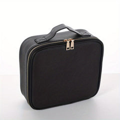 Makeup Bag Organizer With Adjustable Dividers Cosmetic Bag Portable Travel Case
