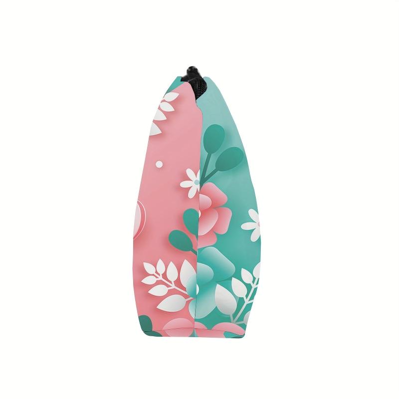 Mother's Cosmetic Bag Floral Heart Toiletry Travel Organizer
