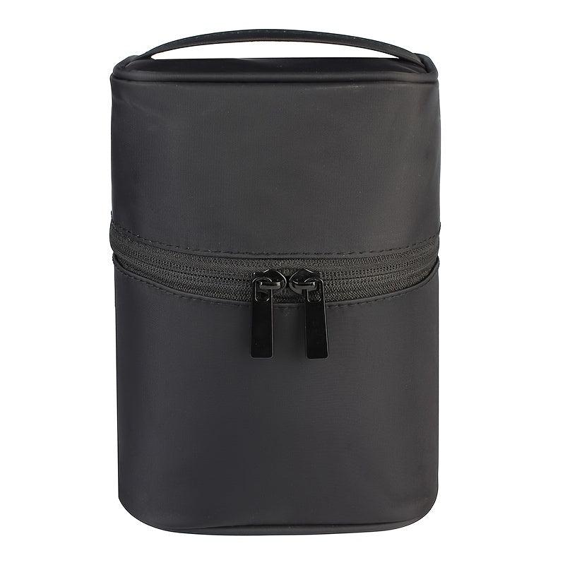 Cylinder Makeup Bag Small Brush Holder Organizer