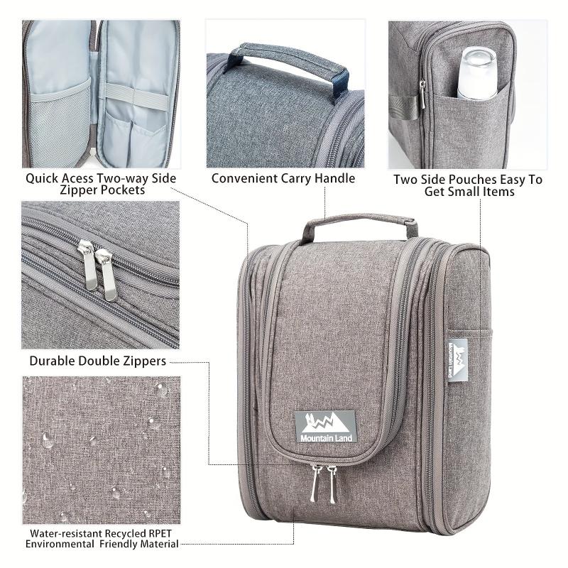 Large Capacity Hanging Travel Toiletry Bag Waterproof Organizer