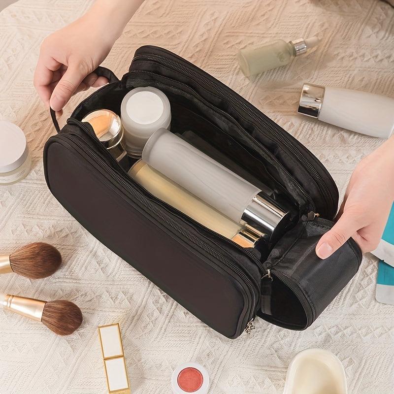 Travel Cosmetic Bag Large Capacity Makeup Brushes Organizer Pouch Toiletry