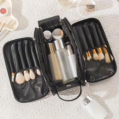 Travel Cosmetic Bag Large Capacity Makeup Brushes Organizer Pouch Toiletry