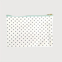 DIY Canvas Cosmetic Bag Zipper Makeup Pouch Travel Coin Purse