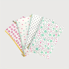 DIY Canvas Cosmetic Bag Zipper Makeup Pouch Travel Coin Purse