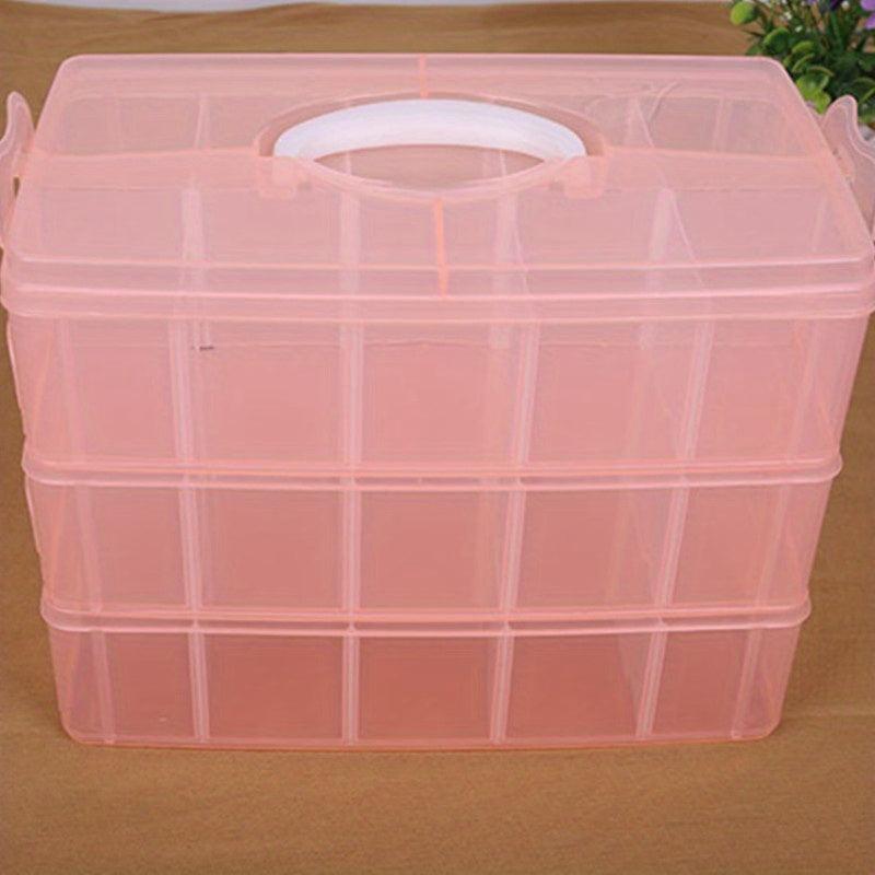 Adjustable Compartment Slot Bead Craft Jewellery Storage Organizer