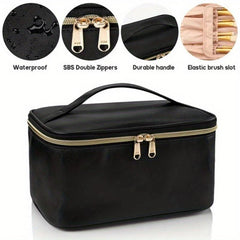 Large Capacity Travel Makeup Bag Organizer