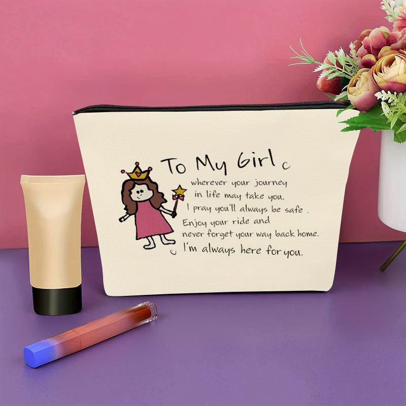 Daughter Funny Girl Makeup Bag Graduation Gift