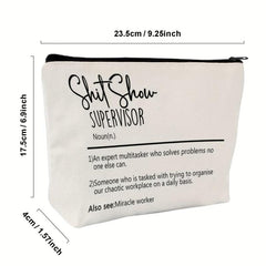 Portable Makeup Pouch Travel Toiletry Bag for Women