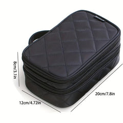 Large Capacity Waterproof Makeup Bag with Mirror