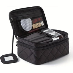 Large Capacity Waterproof Makeup Bag with Mirror