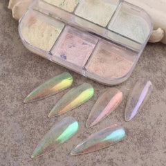 Metallic Nail Foil 3D Sparking Flakes for Nail Art