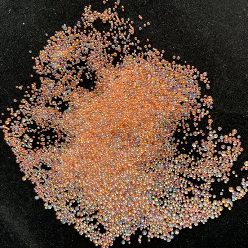 Micro Rhinestones Caviar Beads Mini Bubble Nail Gems Round Glass Bead