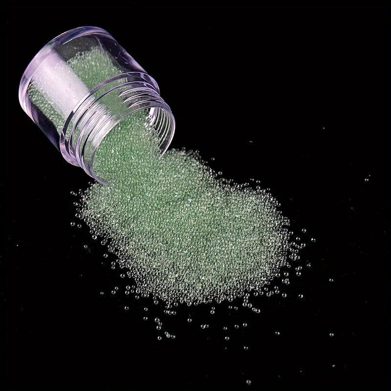 Micro Rhinestones Caviar Beads Mini Bubble Nail Gems Round Glass Bead