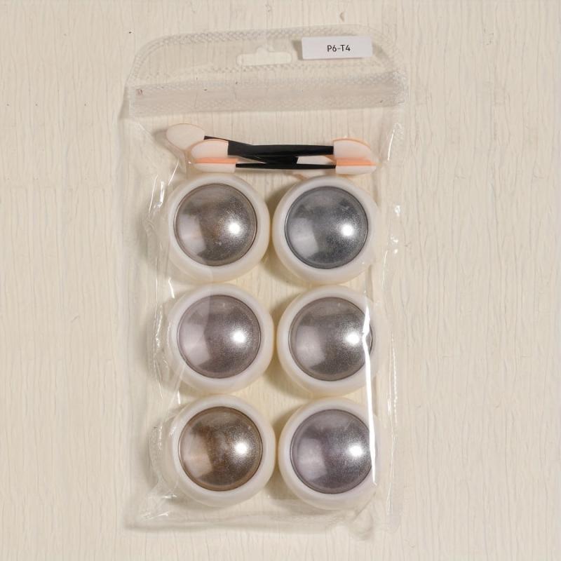 Chrome Nail Powder Mirror Effect Pigment Glitter Dust Kit for Nail Art