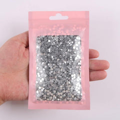 3000PCS 3mm Resin Rhinestone AB Flat Back Jelly Resin Rhinestones Bling Glitter