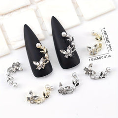 10pcs 3D Nail Art Charms Rhinestones Manicure Accessories