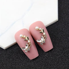 10pcs 3D Nail Art Charms Rhinestones Manicure Accessories
