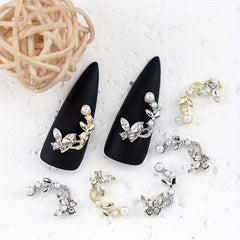 10pcs 3D Nail Art Charms Rhinestones Manicure Accessories