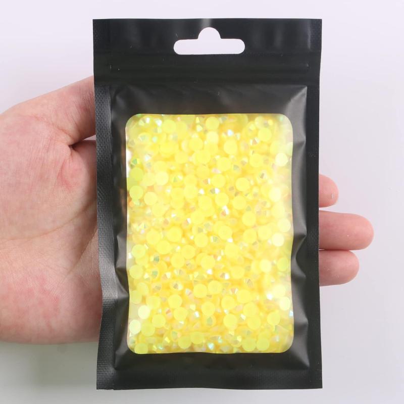 1400PCS 5mm AB Non Hotfix Rhinestone Jelly Rhinestones