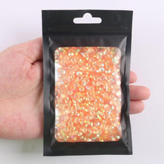 1400PCS 5mm AB Non Hotfix Rhinestone Jelly Rhinestones