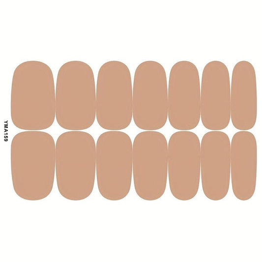 14 Full Wrap Nail Polish Stickers Self Adhesive Gel Strips Art Decals