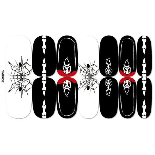 Halloween Full Wrap Nail Art Strips
